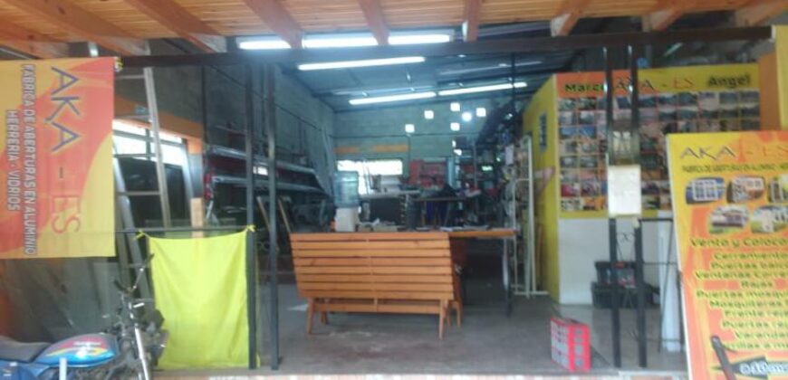 COD.50 – EN VENTA! LOCAL COMERCIAL CON GALPON EN SANTA MARIA DE PUNILLA – CORDOBA.