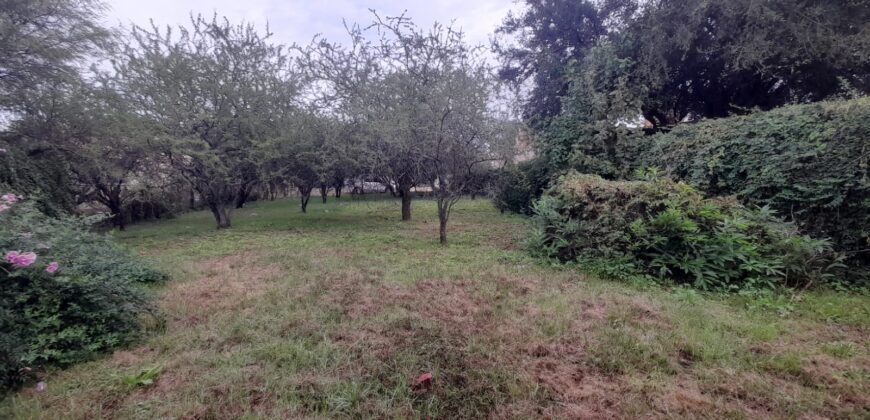 COD. 600 – HERMOSO TERRENO EN EL TALAR DE MENDIOLAZA, CORDOBA.